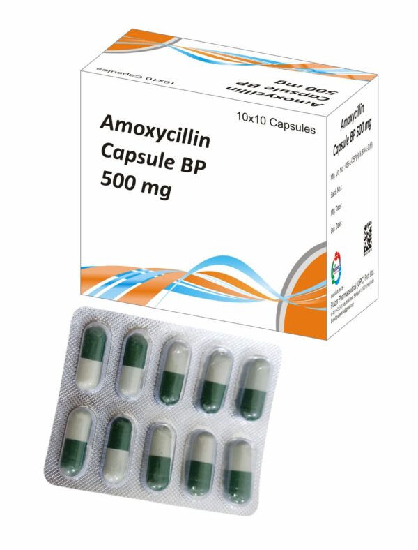 Amoxycillin Capsule BP 500 mg