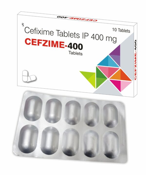 CEFZIME-400 Tablets (Cefixime Tablets IP 400 mg)