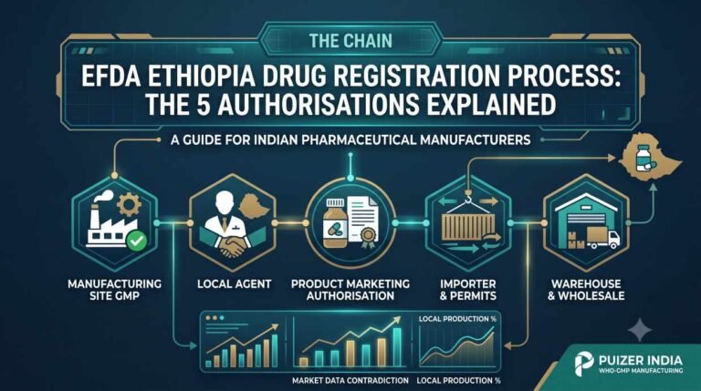 EFDA Ethiopia drug registration process — the five authorisations required to import medicines into Ethiopia