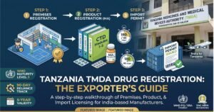 Tanzania TMDA Drug Registration Process