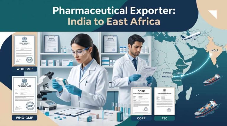 pharmaceutical exporter from India to East Africa