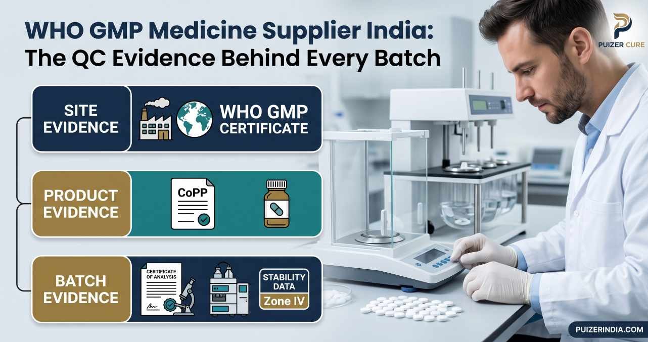 WHO GMP Medicine Supplier India
